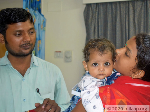 Painter’s 1-Year-Old Baby Looks Like A 3-Month-Old Due To Poor Heart