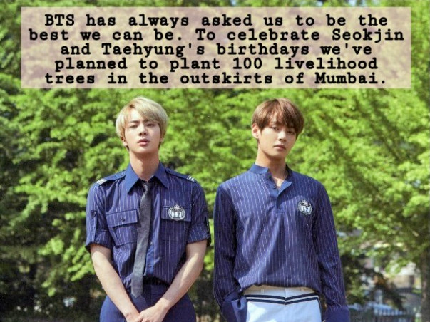 Trees for Tae & Jin