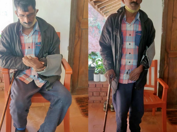 Support Baptist Dondu Recover From Paralytic Attack