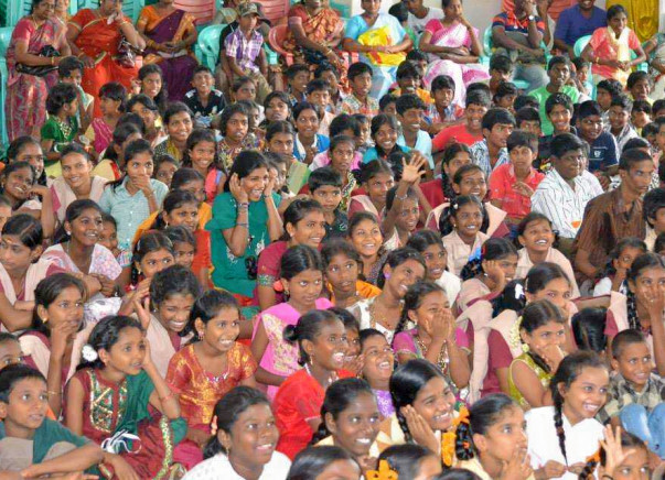 Diwali celebrations for 1500 kids across Govt Homes & Orphanages
