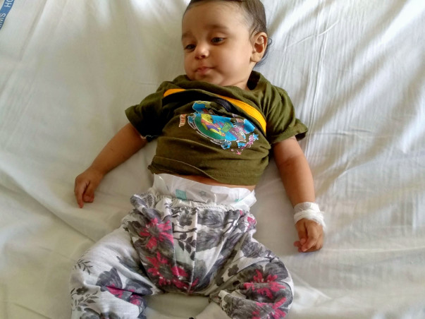 Help this 5-month-old baby fight a severe heart disease