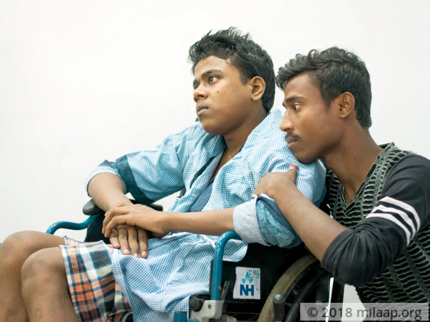Debashish will be paralysed for life without urgent surgery