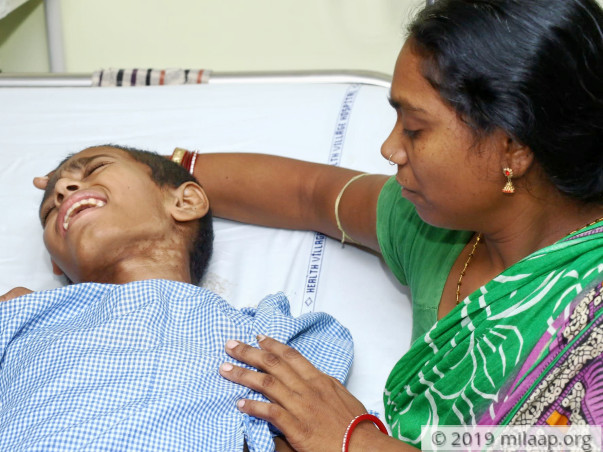 Help Sudhir Recover From Severe Leg Injury