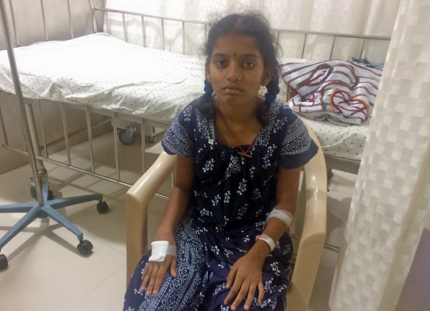 Help Hushitha undergo chemotherapy for blood disorder