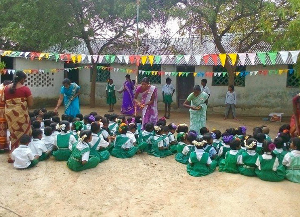support basic education for poor children in village school