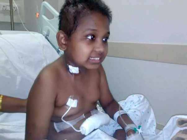 Help a small boy to fight from cancer