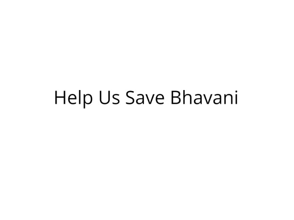 Help Bhavani Undergo Kidney Transpalnt