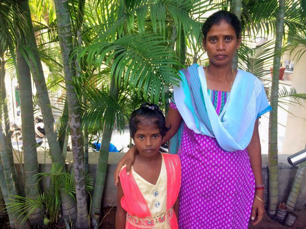 This 8-year-old's father left her because she has a blood disorder