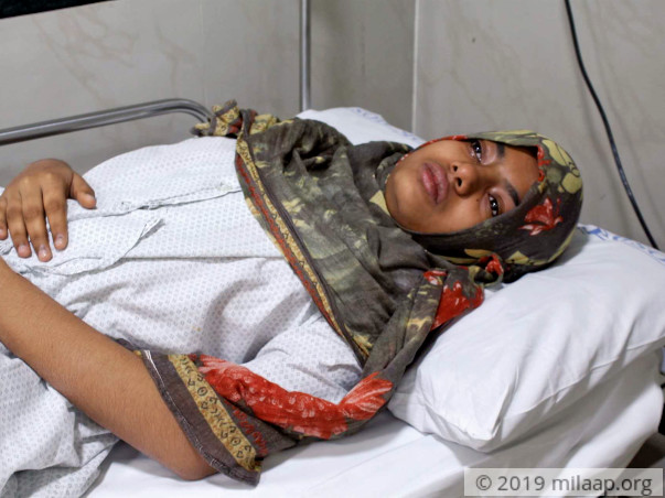 Rimsha Kaif needs your help to undergo her treatment