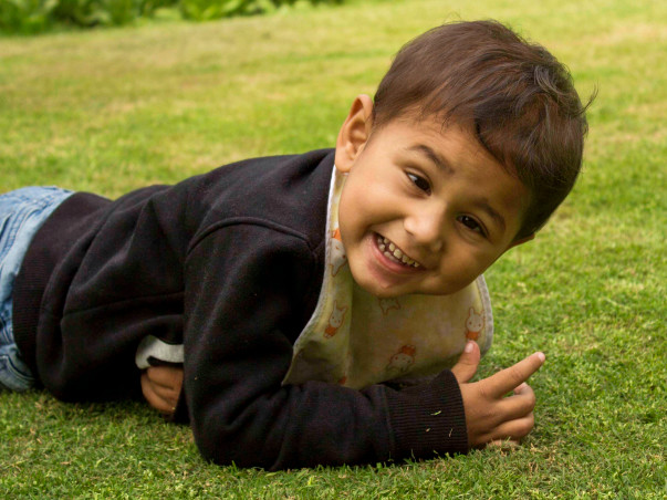 3 Years Old, Abdul Is Too Weak To Walk And Suffers From Liver Failure