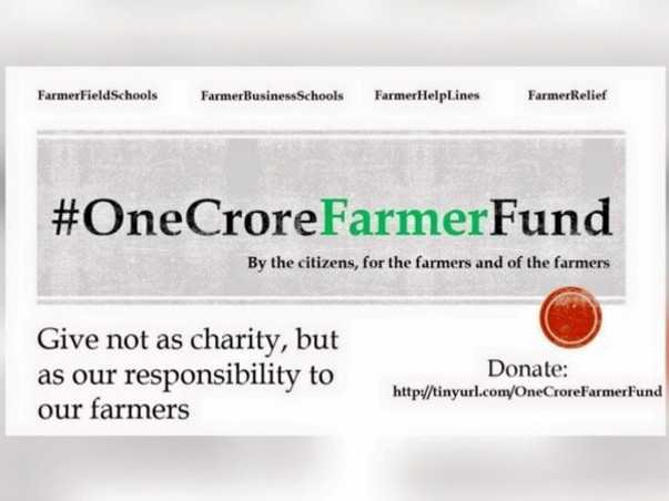 One crore fund for farmers