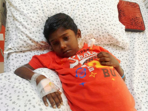 Help 7-year-old Akshay fight a severe liver disease