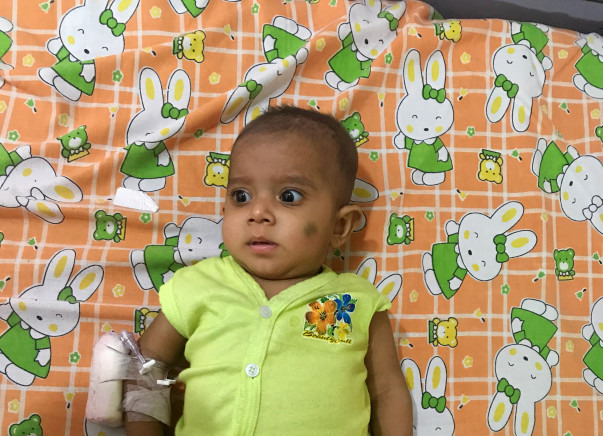 Aysha rizwa is suffering from Severe combined immune deficiency