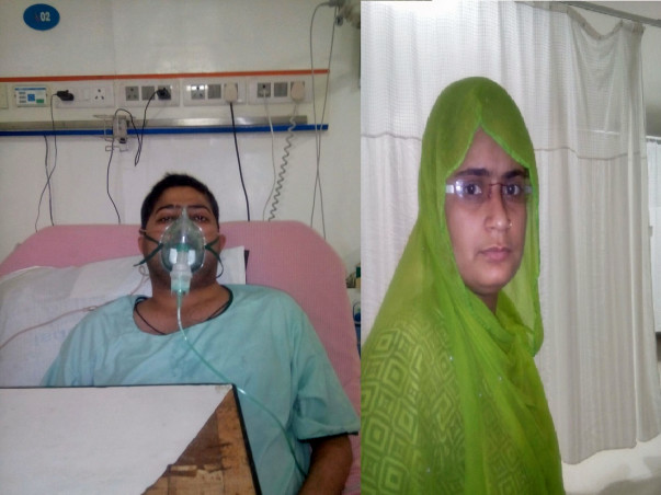 I am fundraising to help Heena save her husband