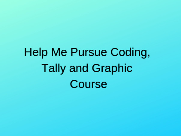 Help Me Pursue A Computer Course