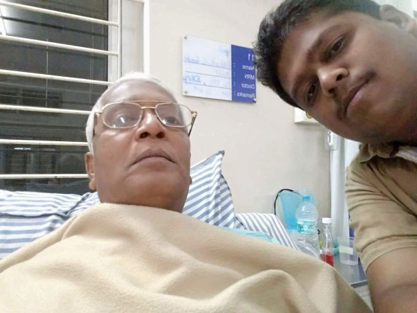 Support Bhaskar For His Father's Open Heart Surgery