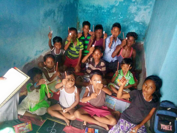 Gift Schools Bags To Rural School Kids On Independence Day