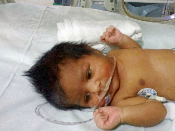 Help save Lakshmi and Nagaraj's 1 week-old baby