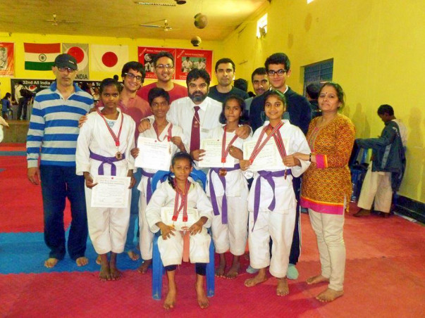 Help underprivileged children to live their dream-Karate Championship