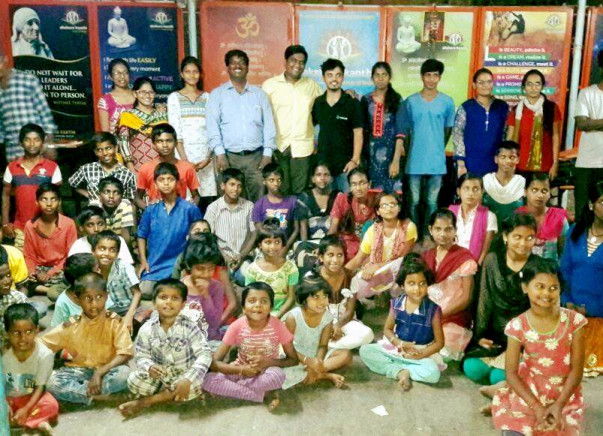 New clothes for 100 kids this Diwali