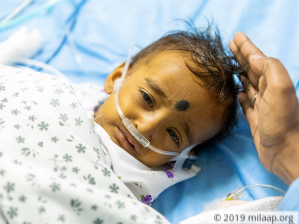Thanusree needs an urgent liver transplant to survive.