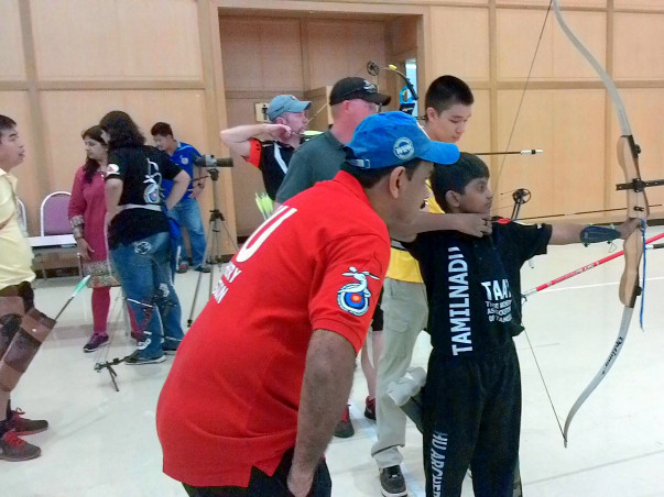 Help my son Sri Charan to compete in Olympics