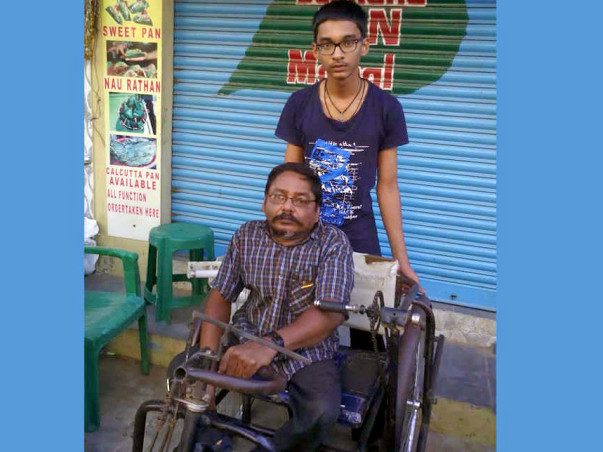 Help Venkata Sai Get Higher Education & A Disable Dad Finance crisis