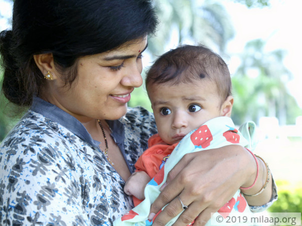 Helpless Mother Is Struggling To Save Her 7-Month-Old From Cancer