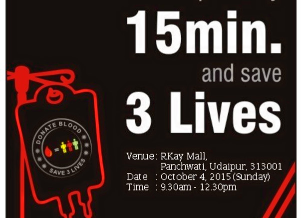 I am fundraising to organize a blood donation camp