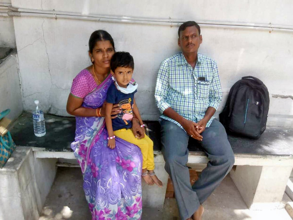 4-year-old Bavisri has accepted life among injections and medicines