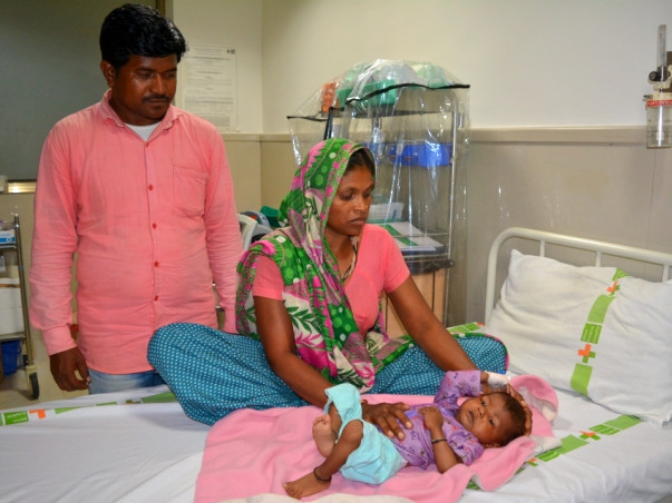 Help A Labourer's 8 Month Old Son Survive With An Open Heart Surgery