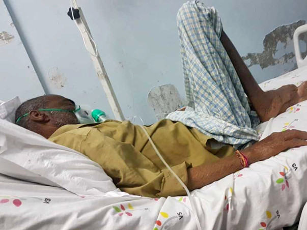 56 Years Old Venkata Krishna Reddy Needs Your Help Fight Lung Cancer