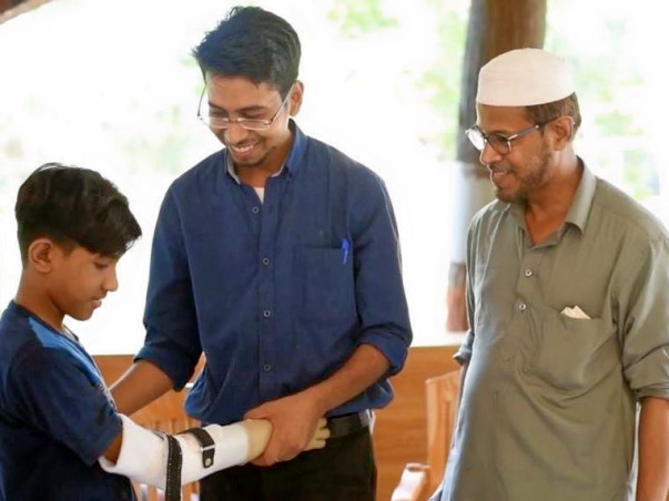 Help Prashant To Provide Prosthetic Arms For Free