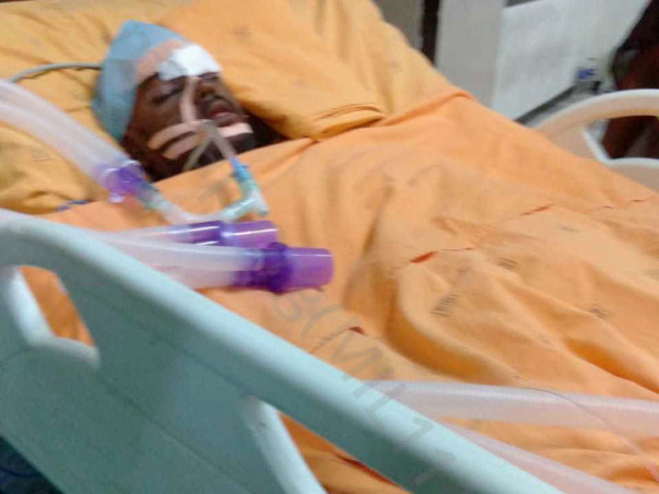 22 Years Old Sathish Needs Help To Fight Severe Traumatic Brain Injury