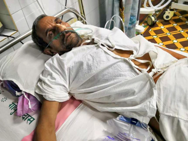 Brain Hemorrhage Operation, Poor farmer, Senior Citizen