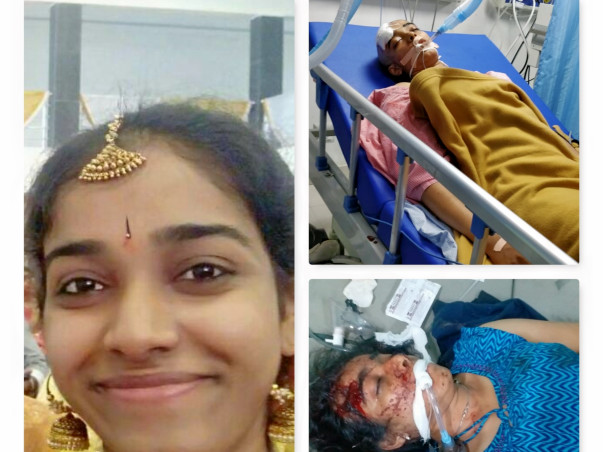 Help Swathi Who Met With A Road Accident