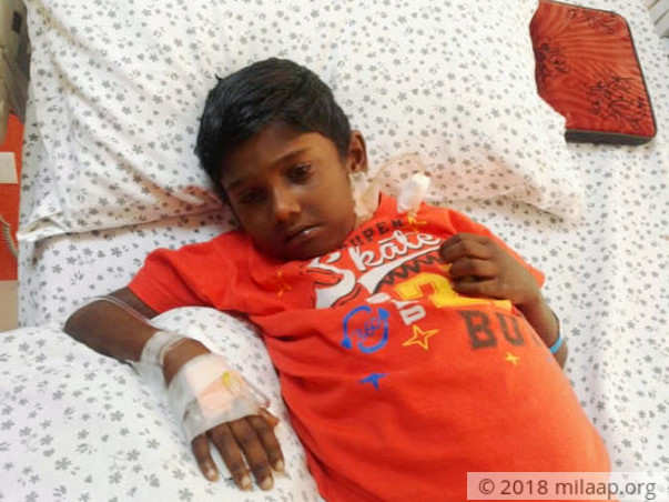 Help 7-year-old Akshay fight a severe liver disease