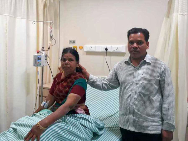 56-year-old Vipulakshi urgently needs a bone marrow transplant