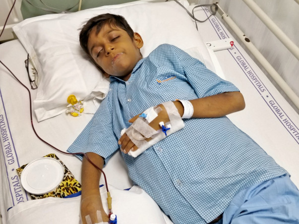 Help Krishiv Fight Liver Cirrhosis.
