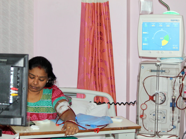 Help a Dialysis Patient having brain fungal infection