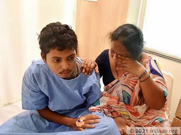 Pavan needs a bone marrow transplant to rid his cancer