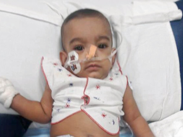 8-month-old Bhavya Is In Respiratory Distress And Needs Your Help