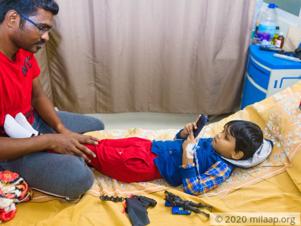 Help Mohammed Rahil Fight Acute B Lymphoblastic Leukemia