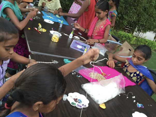 Education of Kids in Ampad Village.