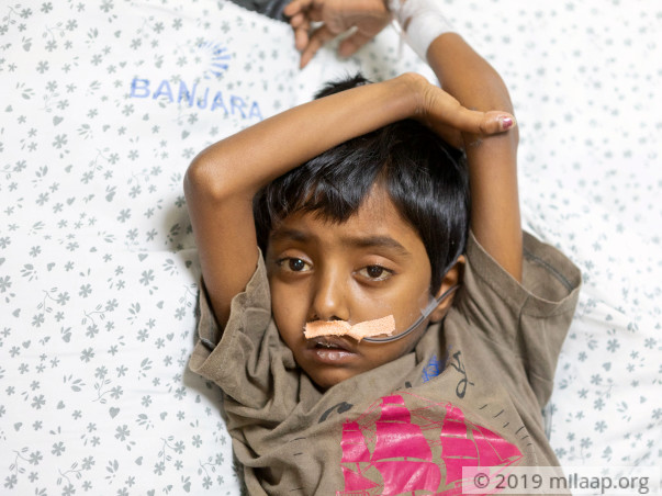Bleeding In This 8-Year-Old's Brain May Paralyze Him Without Help