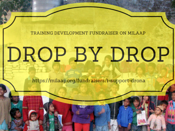 Drop by Drop: Support Training Development for Underprivileged Kids