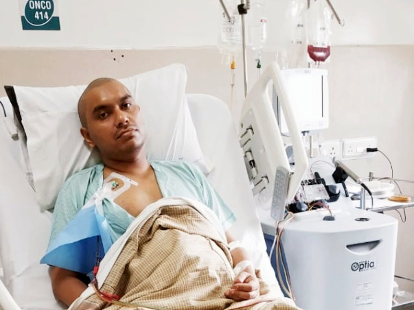 Mantle Cell and Non-Hodgkin Lymphoma patient