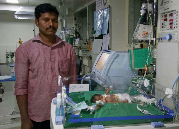 Help Baby of Mariamma: a premature baby born too soon