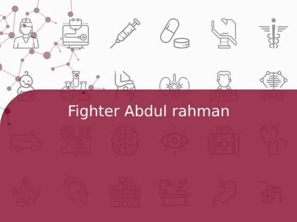 Fighter Abdul rahman