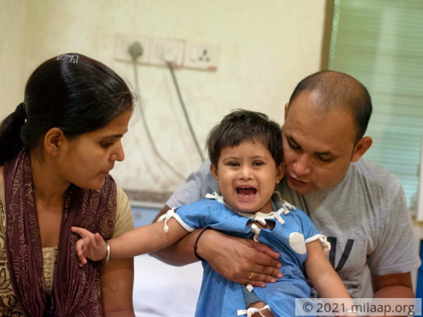 Help Shanaya Prakash Recover From Congenital Heart Disease